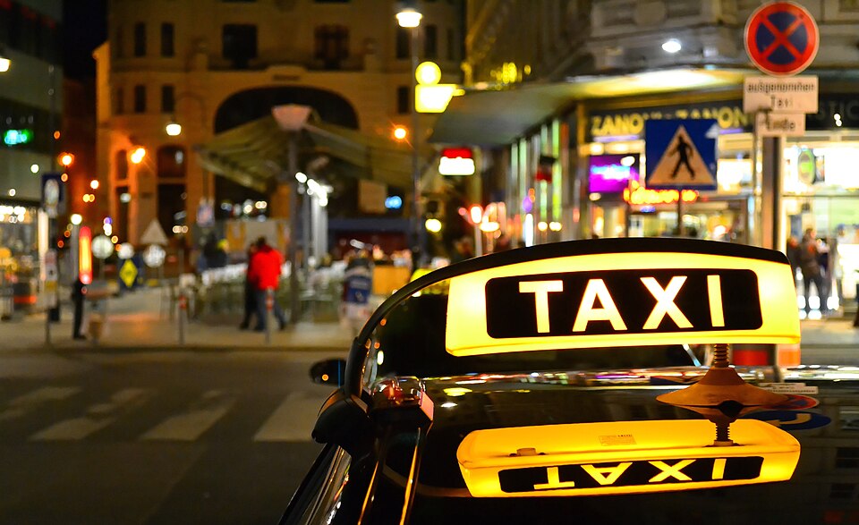 używana taksówka